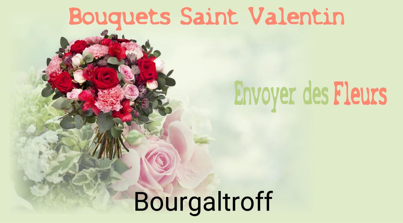 Roses de Saint-Valentin livrées à Bourgaltroff